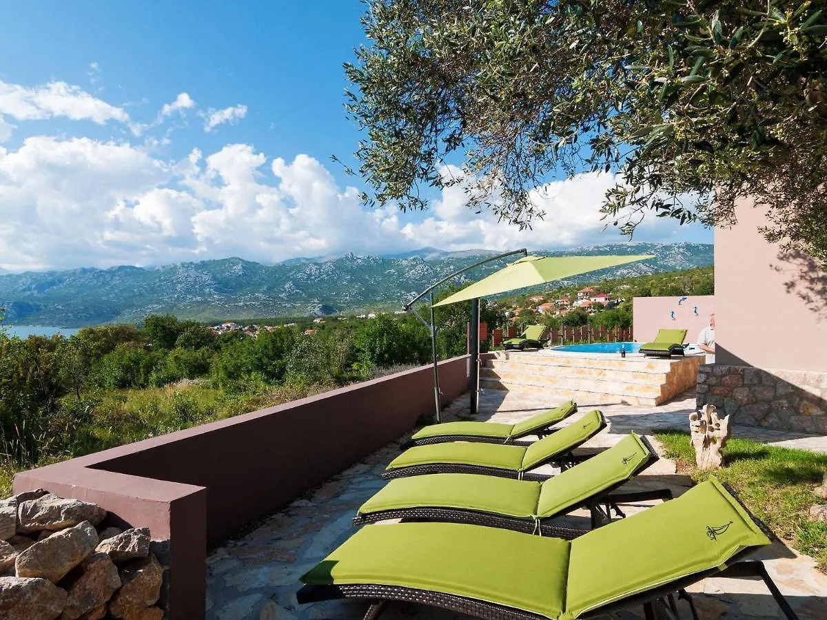 Holiday Villa Sunset View In Rovanjska With Pool, Near Zadar Jasenice